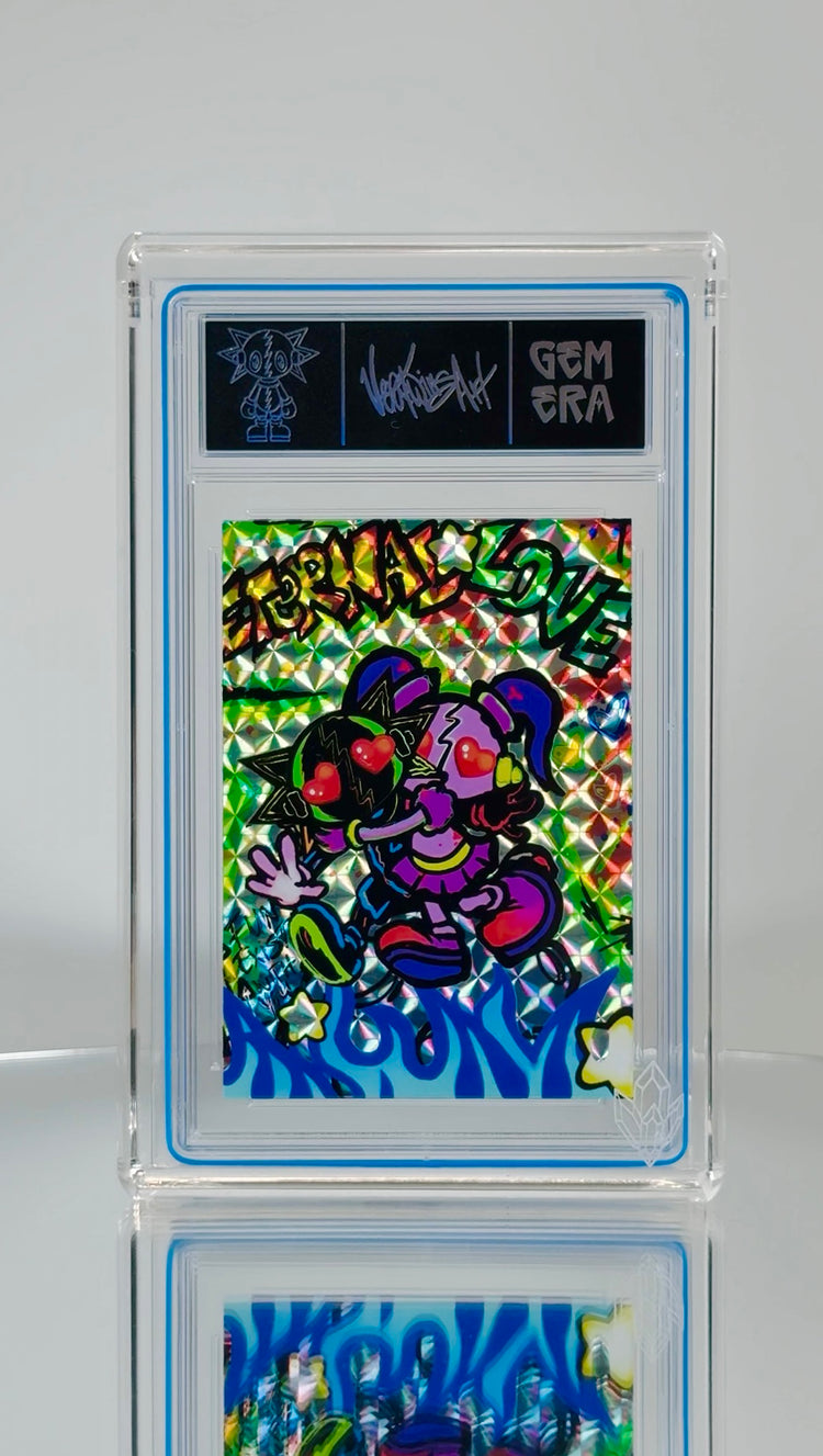 Eternal Love Card – 1 of 1 Limited Edition Collectible Vinyl Art by VeraTwins Art
