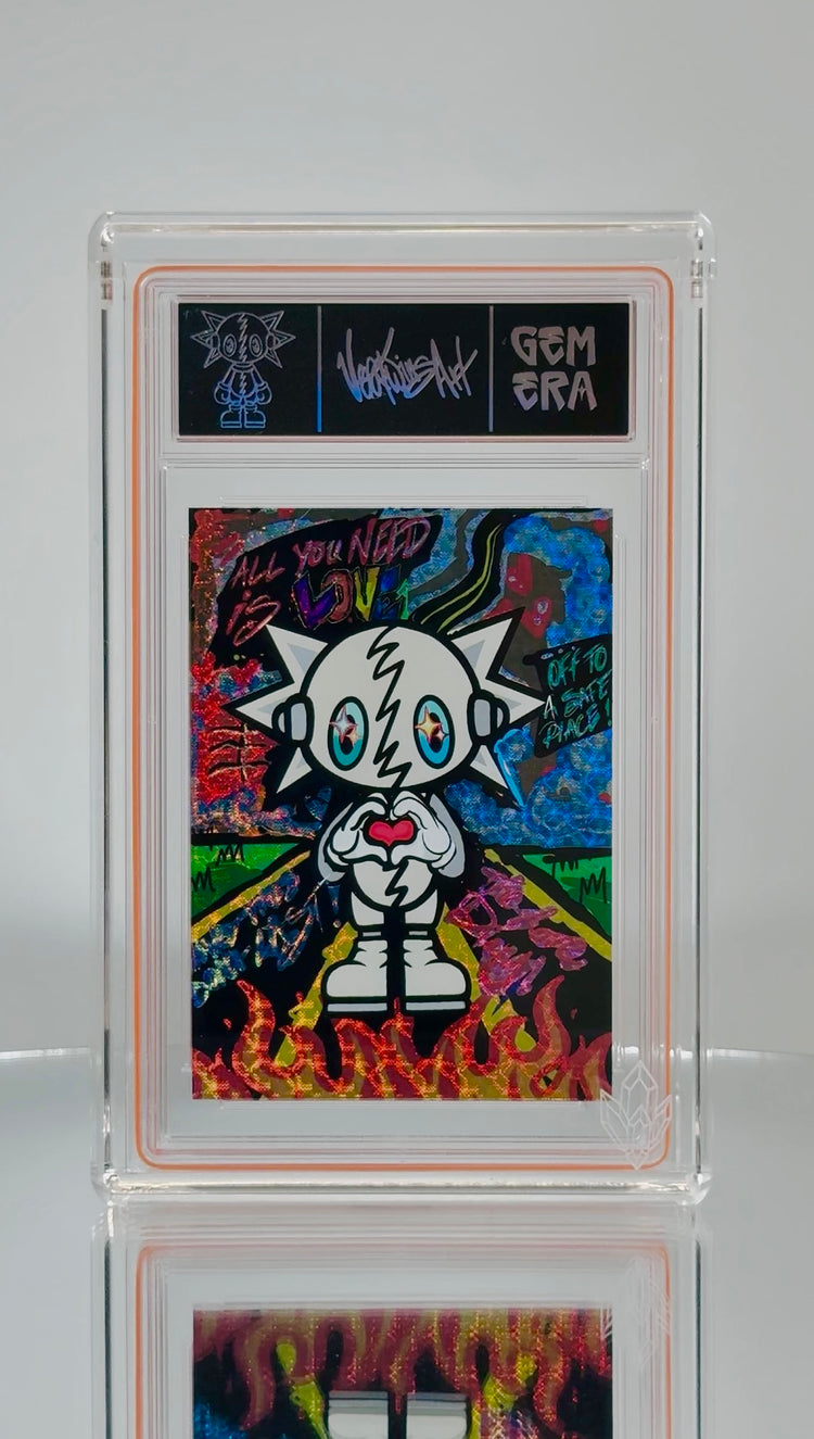 The Love Diary Card – 1 of 1 Limited Edition Collectible Vinyl Art by VeraTwins Art