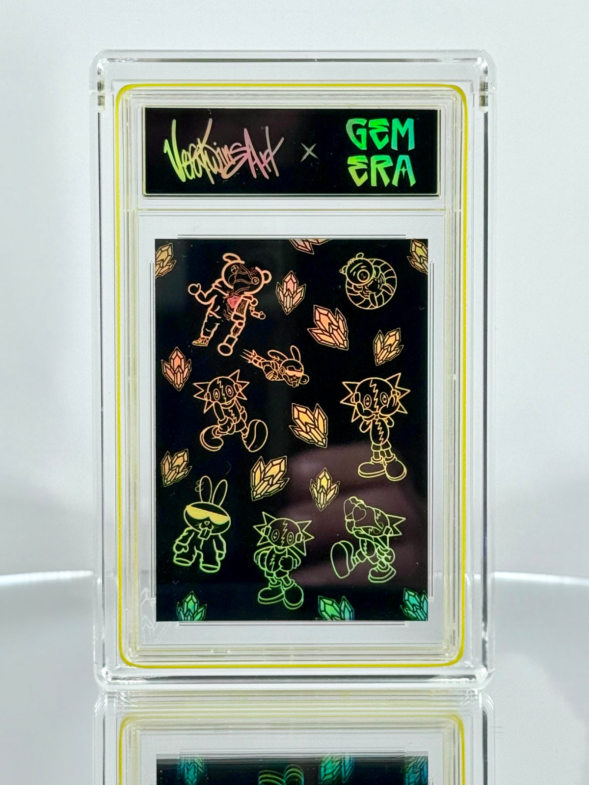 Condo Brainy Card – Front Detail View, Homage Collection Collectible Trading Card by VeraTwins Art