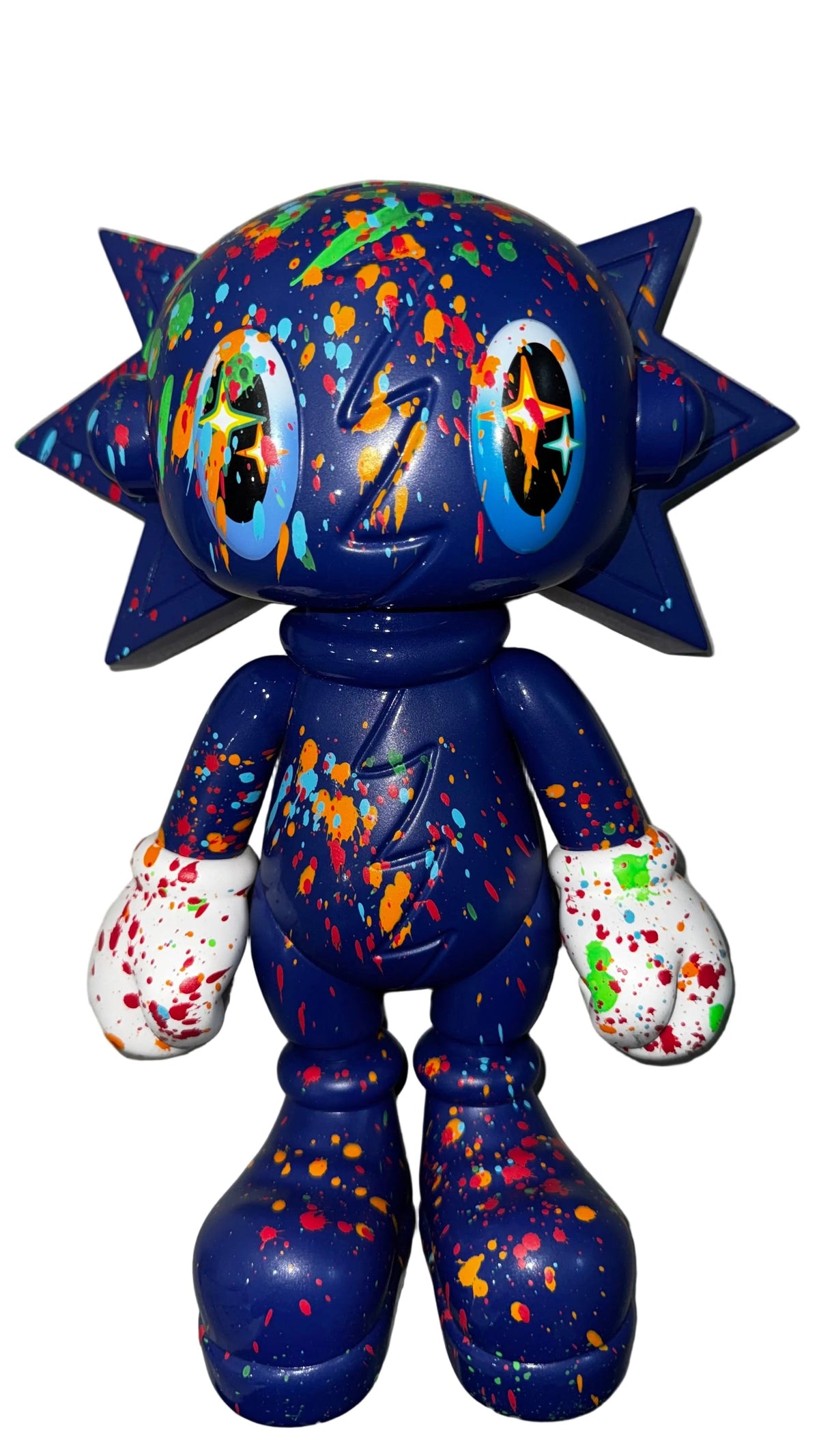 Fetti Blue Collection vinyl art – 11 inch satin finish original 1 of 1