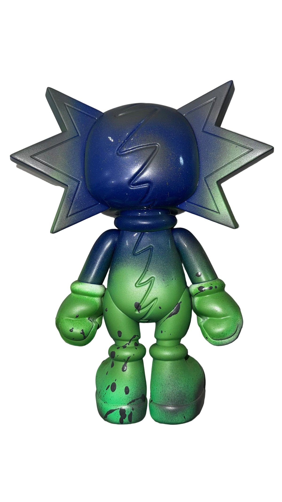 Moss original vinyl art full paint satin finish Blue Collection