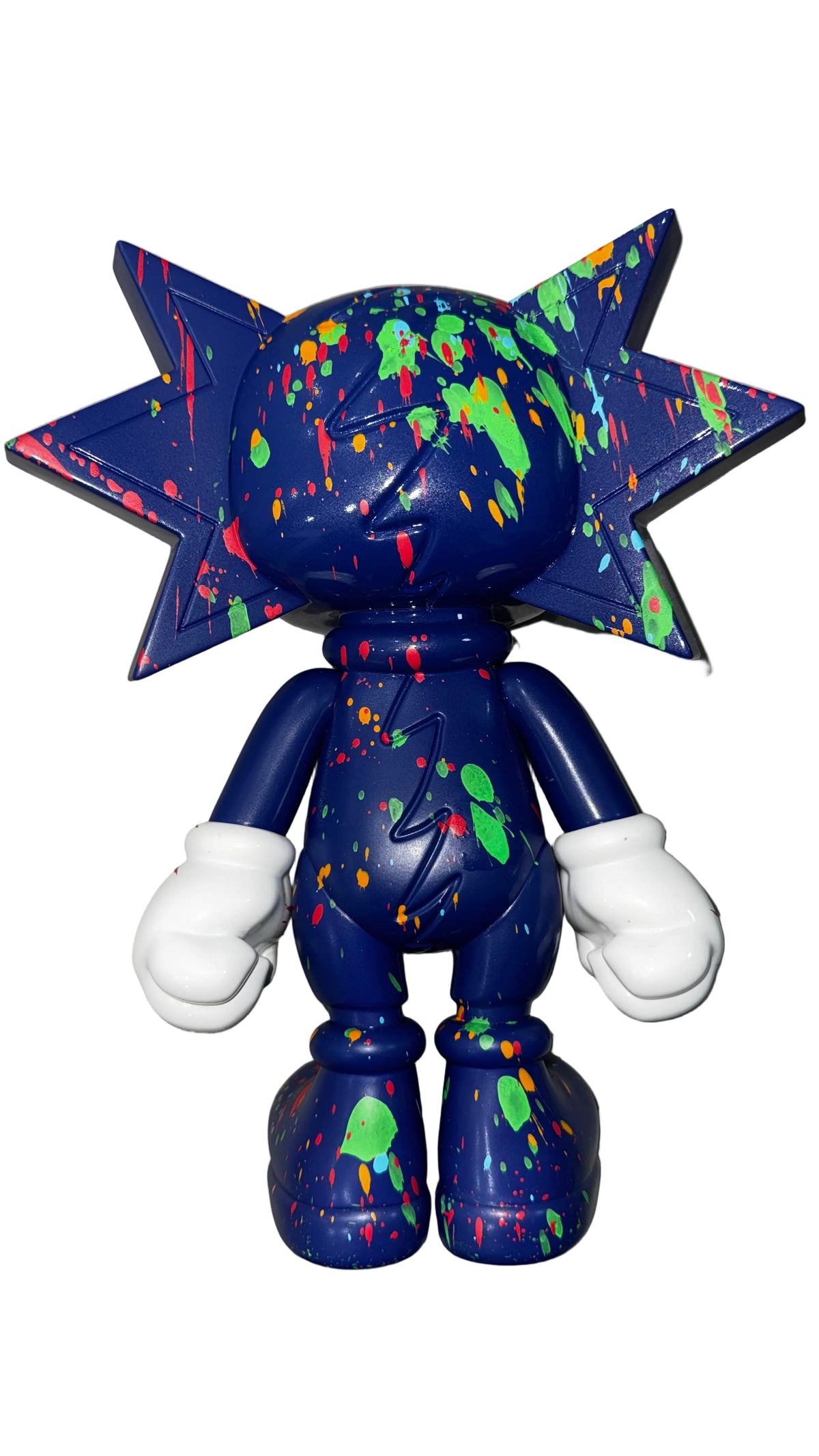 Fetti original vinyl art full paint satin finish Blue Collection